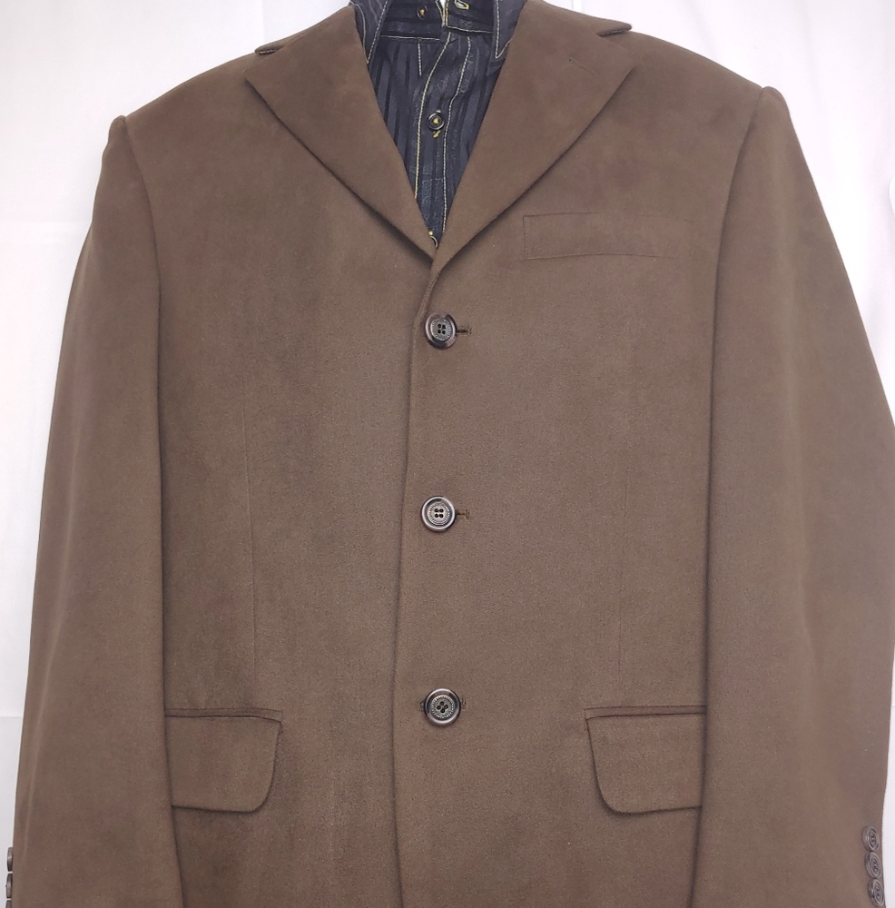 Andrew Fezza brown blazer